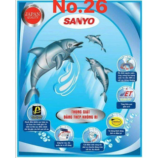 Tem Dán Máy Giặt Aqua & Sanyo (Nhiều Mẫu Để Lựa Chọn)