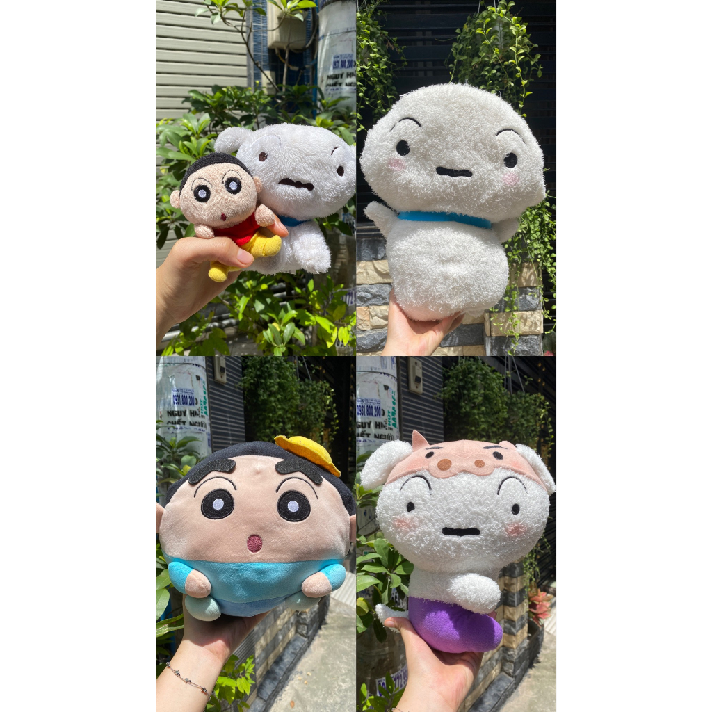 Gấu bông Shin cậu bé bút chì (Crayon Shinchan, Shiro,..)