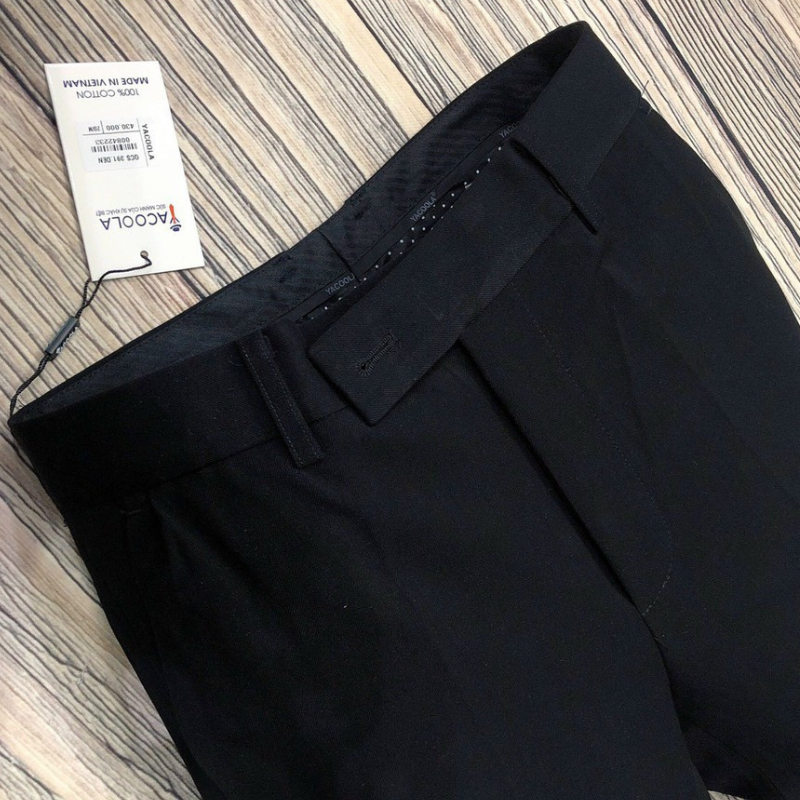 Quần tây nam được may từ chất liệu vải tuyết mưa mềm mát, thoáng khí, thấm hút mồ hôi