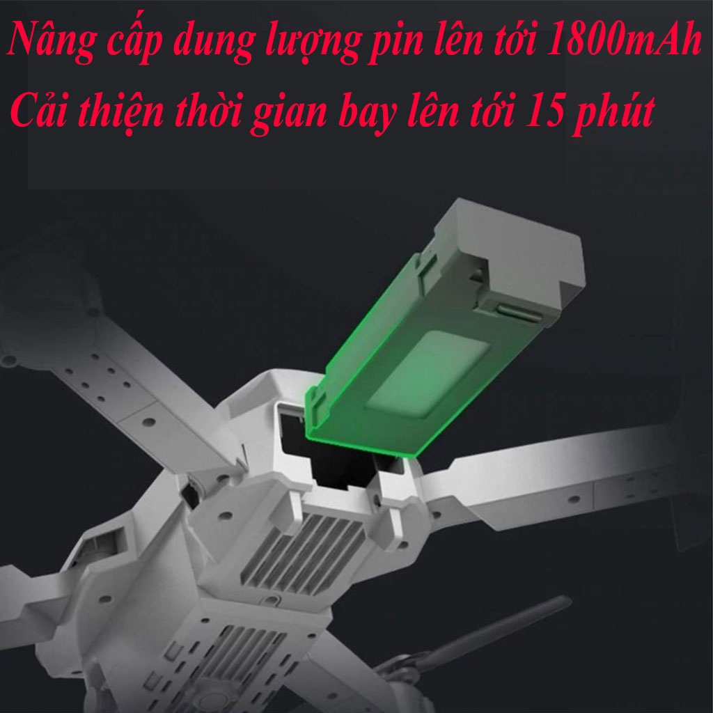 ❤New arrivals&Ready❤E88 Pro Drone 4K HD Camera Kép Có Định Vị 1080P WiFi Pin Khỏe Bay Xa 200M Máy bay