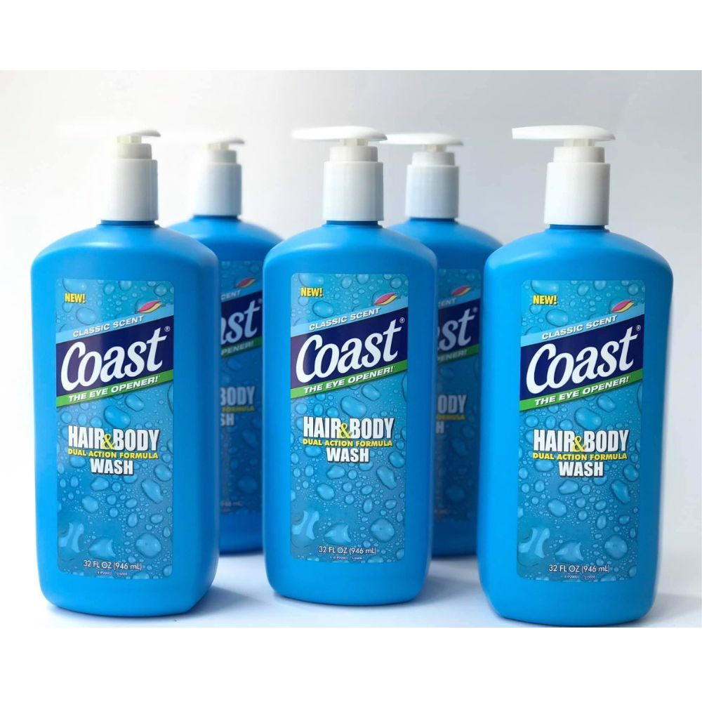 Sữa tắm gội Coast Mỹ dành cho nam chai lớn 532ml, 946ml