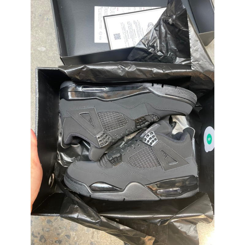 Giày JD4 black cat - full đen phiên bản cao cấp