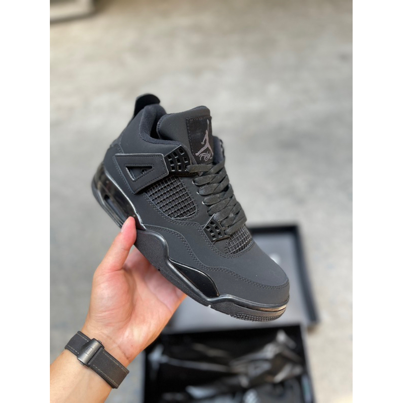 Giày JD4 black cat - full đen phiên bản cao cấp