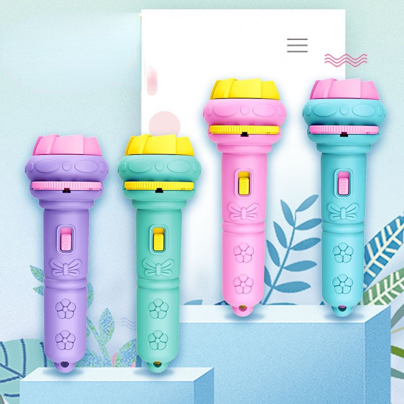 Đèn pin chiếu hình cho bé 32 hình