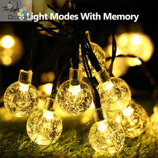Đèn trang trí ngoài trời 💡💡💡 dây đèn chống nước cherry giọt nước năng lượng mặt trời