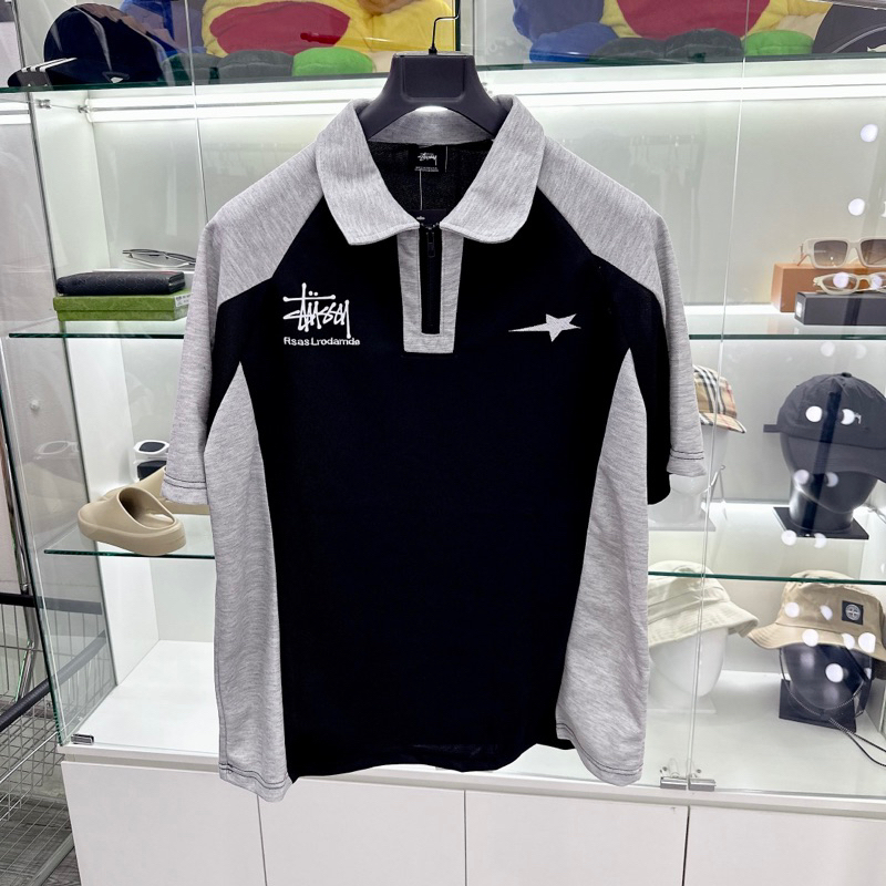 ⚡️[Hight Quality] - Áo Polo STUSSY Oversize ,Áo thun polo Stussy
