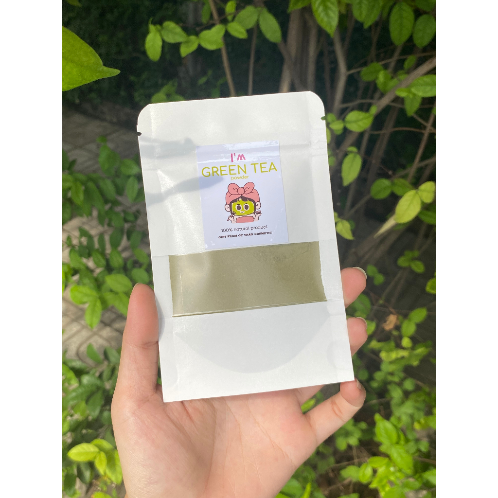 Bột Trà Xanh Thái Nguyên GY TRAN COSMETIC