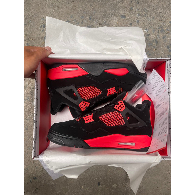 Giày JD4 Red Thunder phiên bản cao cấp
