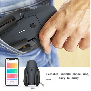Flycam E58 wifi, camera 4K, tặng túi đựng ( có thể độ lên pin 1200mah)