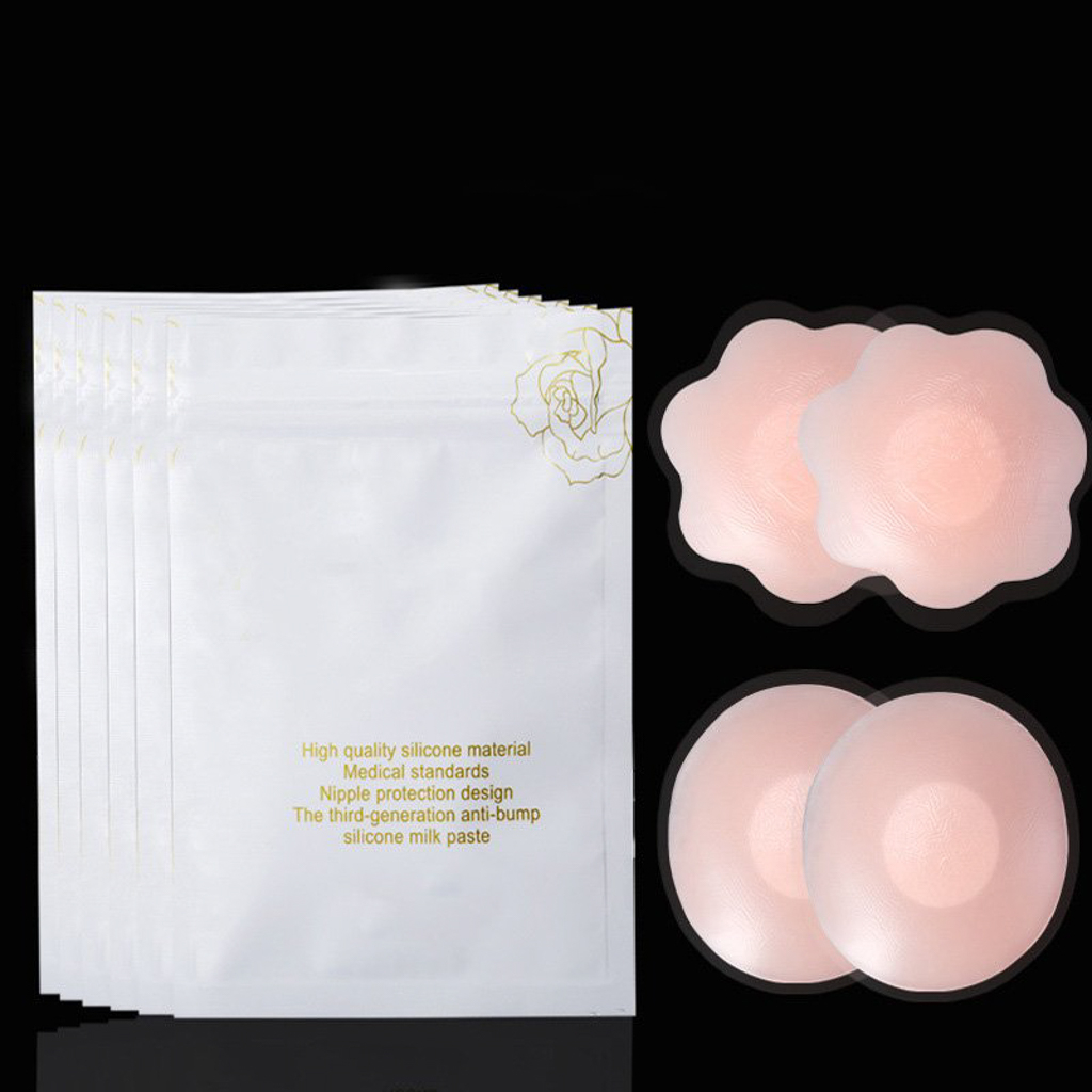 Miếng Dán Che Nhũ Hoa Silicon Tàng Hình D002