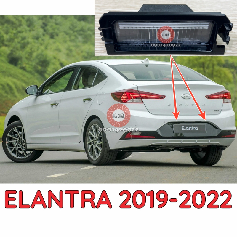 Đèn soi biển số HYUNDAI ELANTRA 2019-2022 / Nhập khẩu chính hãng HYUNDAI MOBIS Hàn Quốc