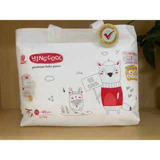 ( 1 bịch ) Bỉm YingCool Dán/Quần NB32/SD60/MD56/MQ50/L48/XL44/XXL42/XXXL40