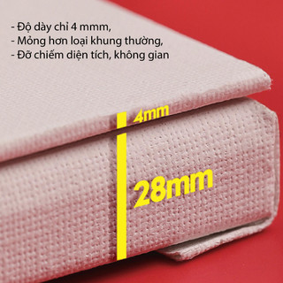 Khung Canvas Mont Marte Ván Ép, Canvas Panels Mont Marte, canvas ép