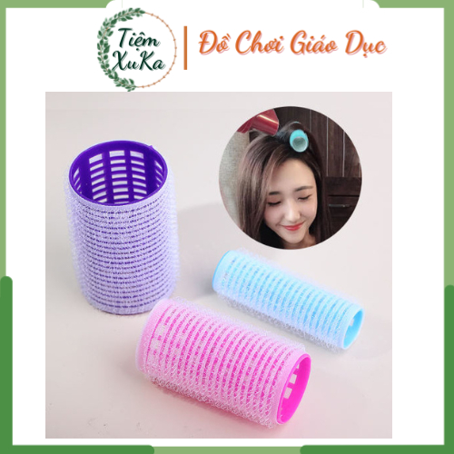 Set 6 Lô Uốn Tóc Xoăn Tự Dính