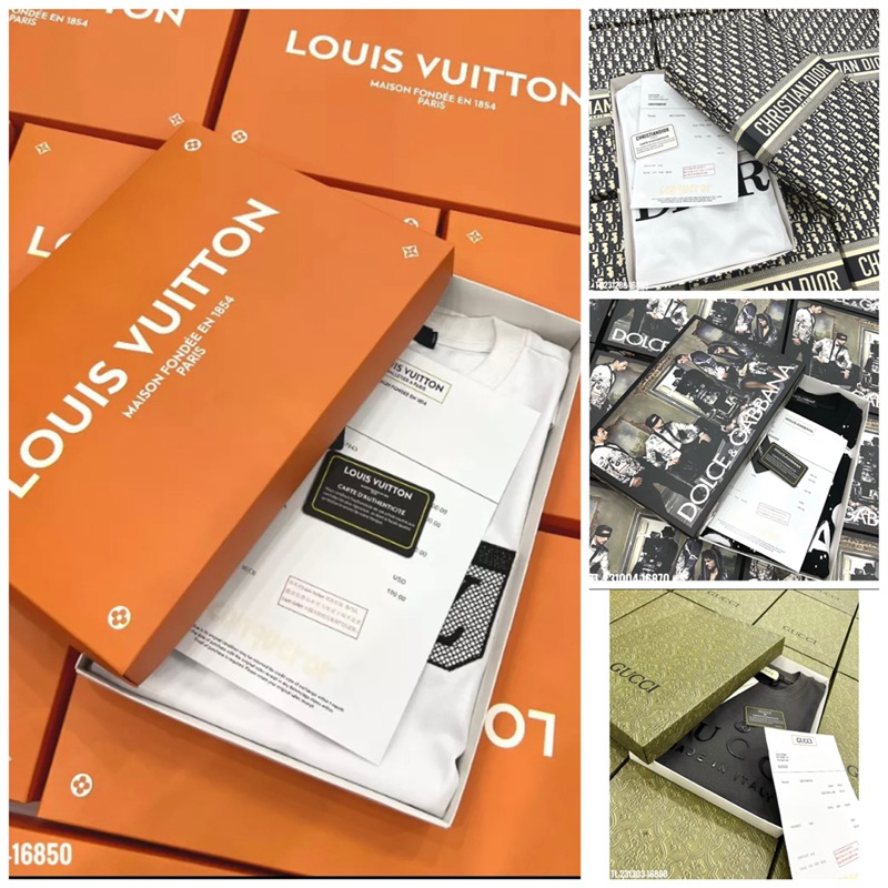 🔥Hot🔥Box full + tag mác hộp áo thương hiệu nhiều loại thương hiệu nổi tiếng