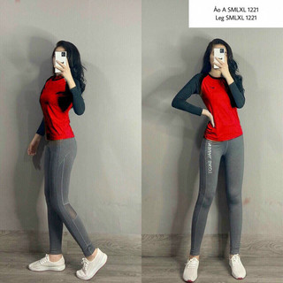 Áo dài tay không cổ nữ chất thun co giãn mịn