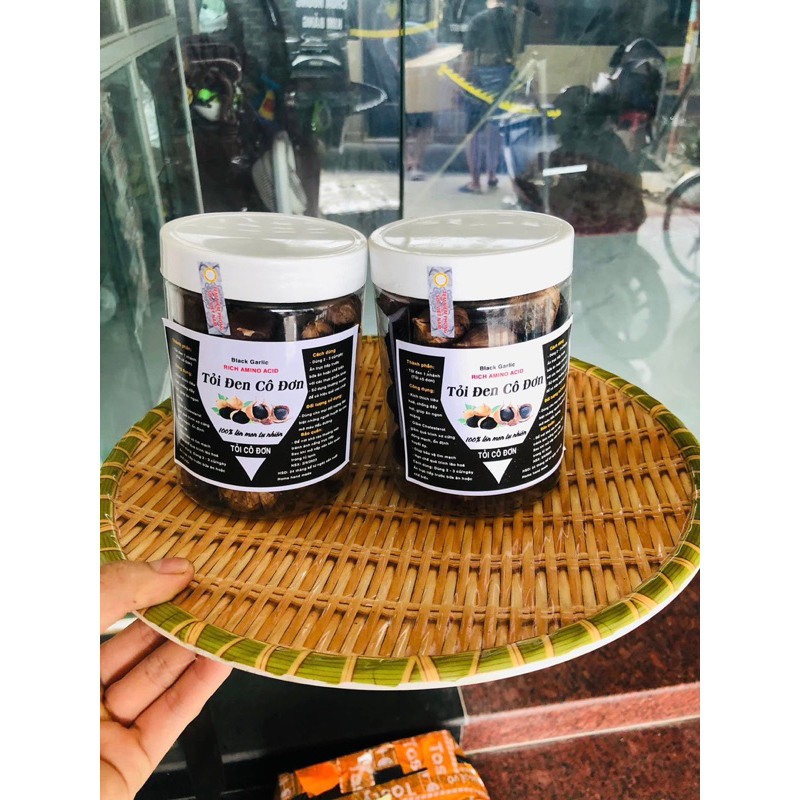 300gr Tỏi đen cô đơn nhà làm cực ngon,mới ,lên men tự nhiên rất tốt cho tiêu hoá