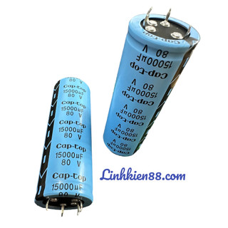 80v 15000 tụ audio amly cục đẩy cap-top 80v 15000uf 35x100mm mới