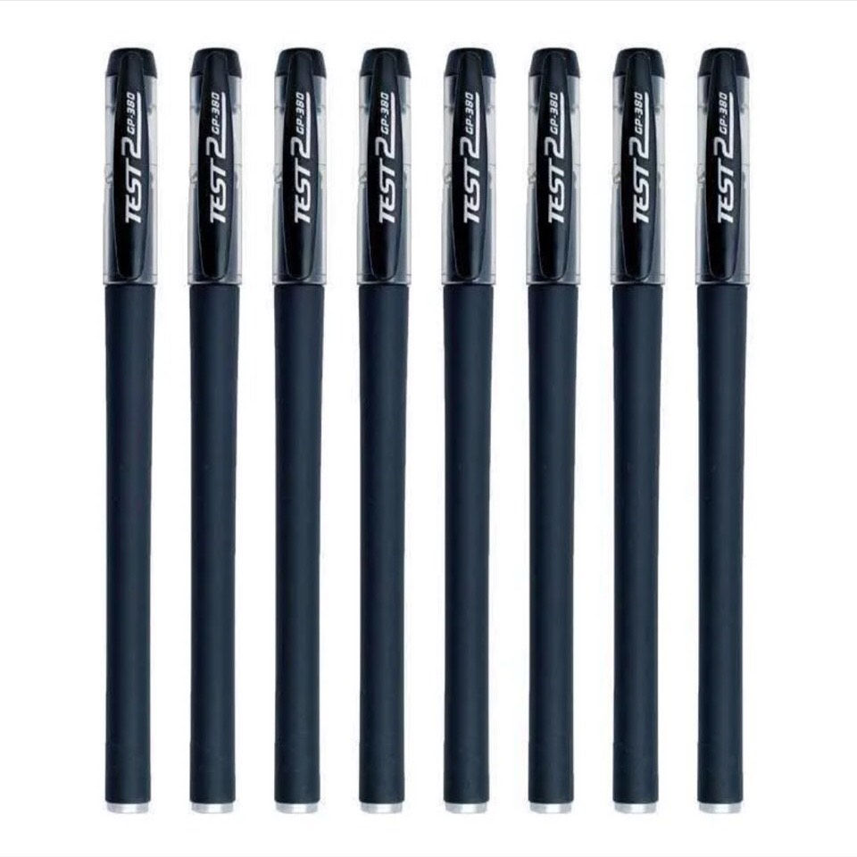Thịnh hành Bút chép kinh_Bút bi viết chữ đẹp ngòi 0.5mm mực Gel có nắp mực đen