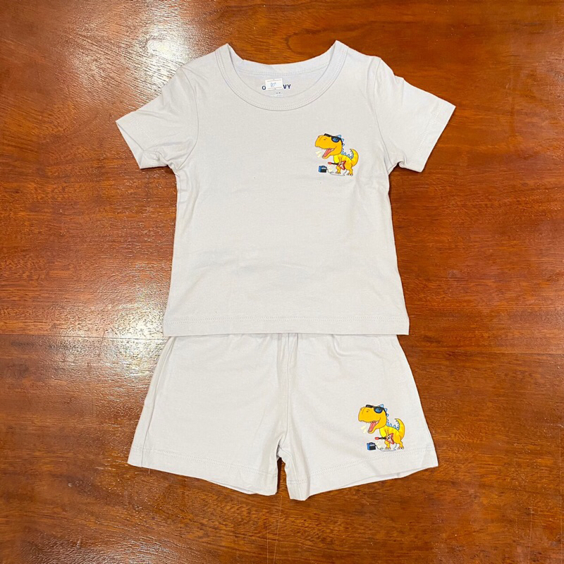 Bộ hè gấu bé trai bé gái old. navi vải siêu mềm mại sz 1-6Y satsunkid