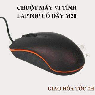Chuột máy vi tính laptop có dây giá rẻ m20 optical mouse chuột giá rẻ chất lượng chuột kết nối dây usb kumori store