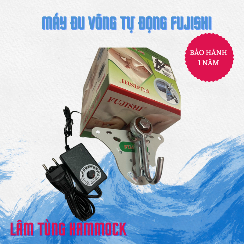Máy đưa võng tự động Fujishi cao cấp. Bảo hành 1 năm bao lỗi 1 đổi 1