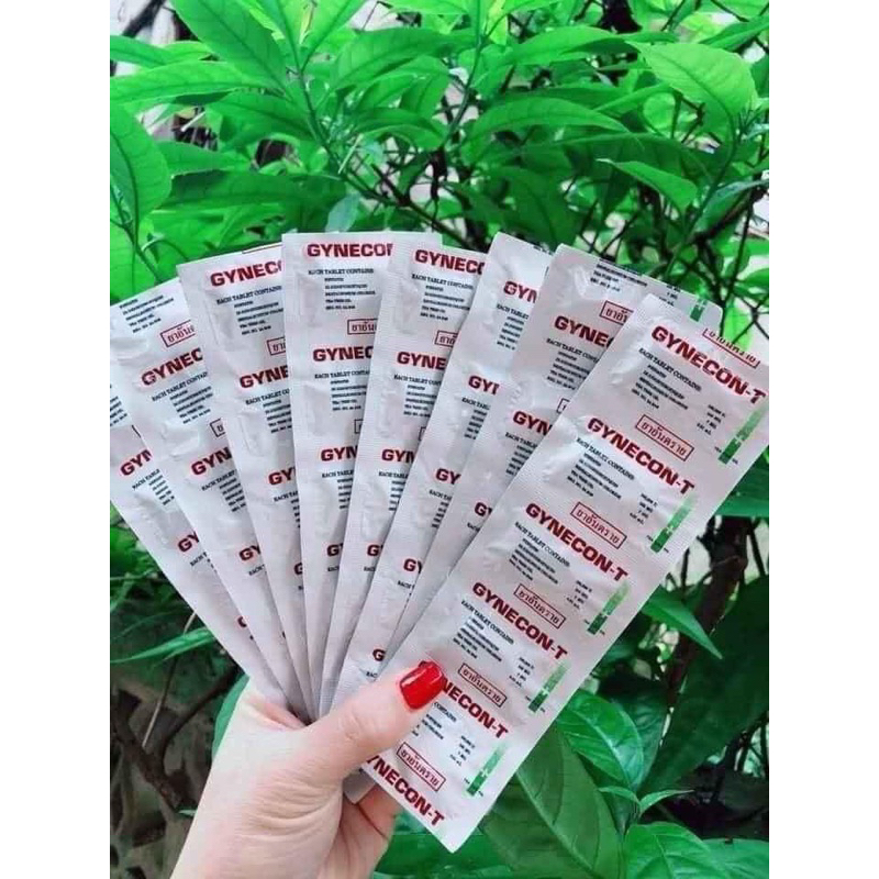 Gynecon Trà giá 1 vỉ 5 viên ( mua 5 vỉ tặng 1 vỉ❤️)