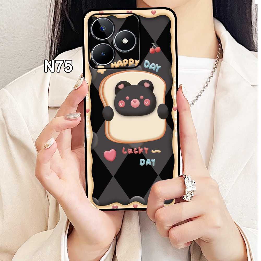 Ốp Lưng Điện Thoại Realme C53 In Hình Mix Cute -Trend- CASE88.