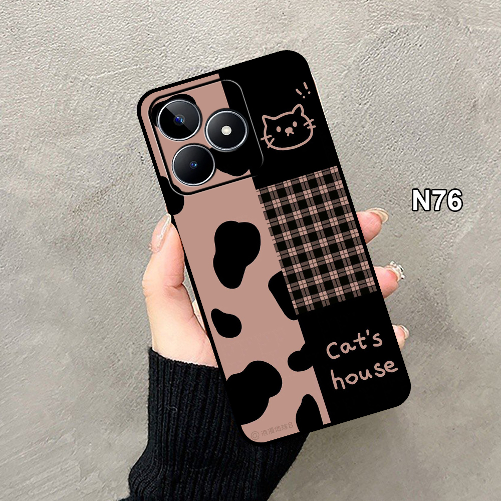 Ốp Lưng Điện Thoại Realme C53 In Hình Mix Cute -Trend- CASE88.