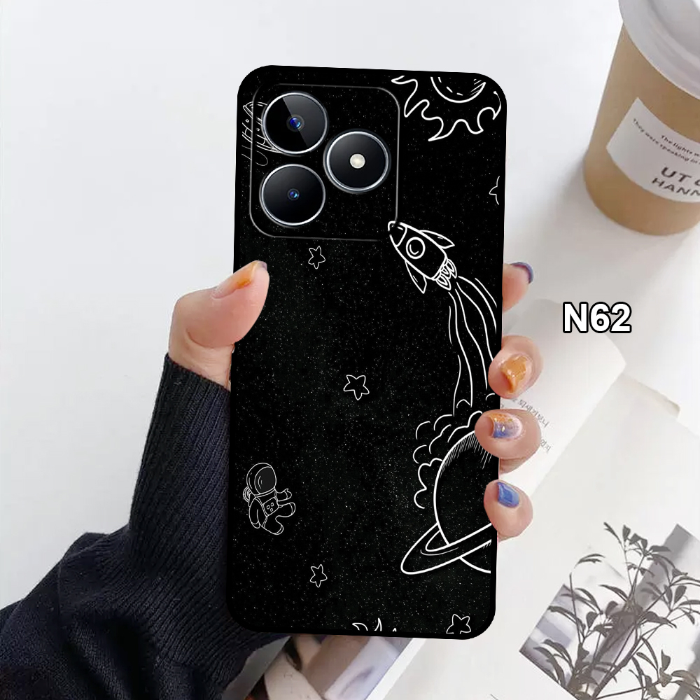 Ốp Lưng Điện Thoại Realme C53 In Hình Vũ Trụ Nasa -Trend- CASE88.