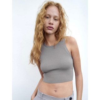 [SALE] Áo sát nách croptop  Zara Authentic