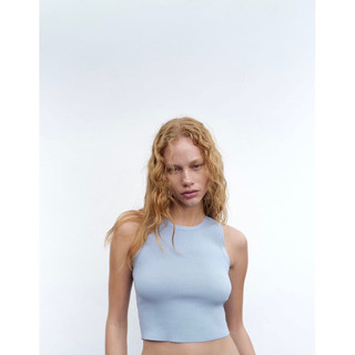 [SALE] Áo sát nách croptop  Zara Authentic