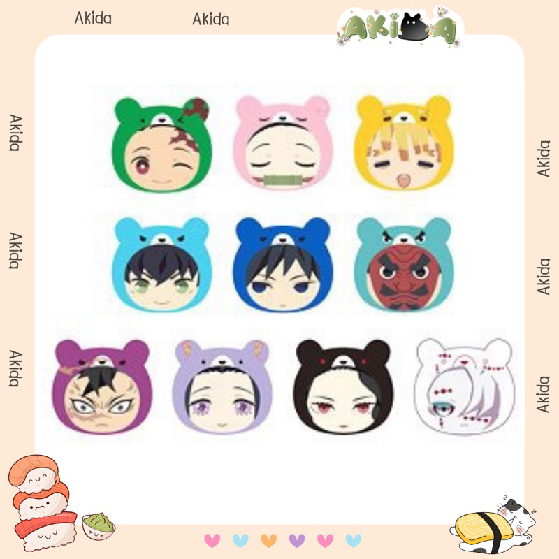 Box random / bông nhân phẩm - Anizukin - kimetsu no yaiba