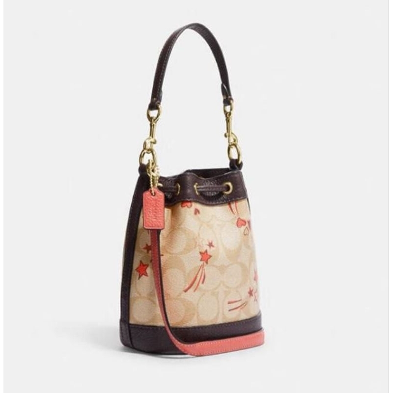 TÚI COACH Mini Dempsey Bucket
