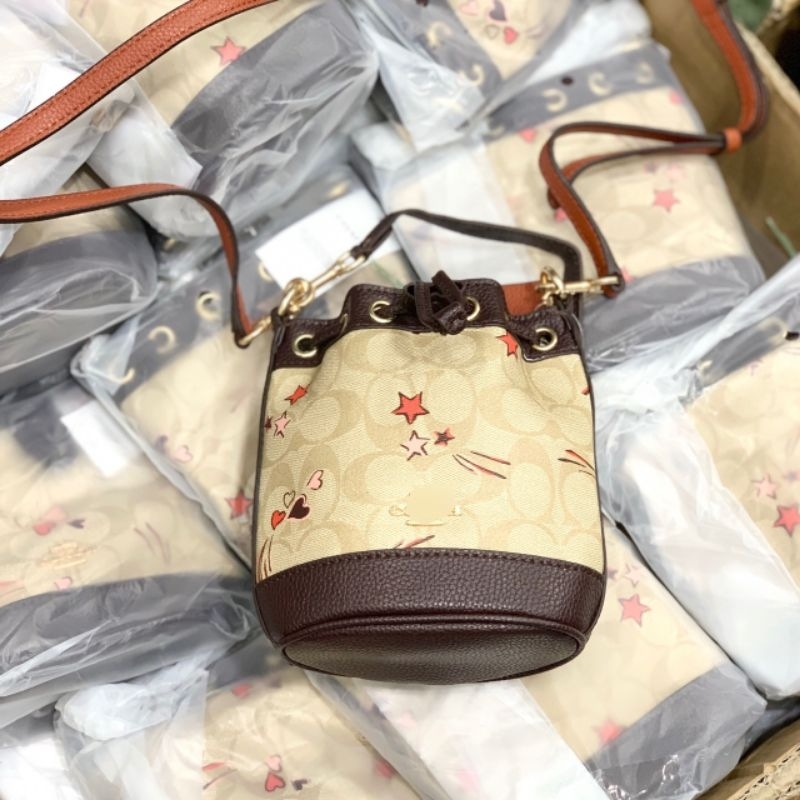 TÚI COACH Mini Dempsey Bucket