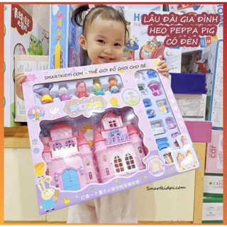 Đồ chơi lâu đài gia đình heo peppa pig