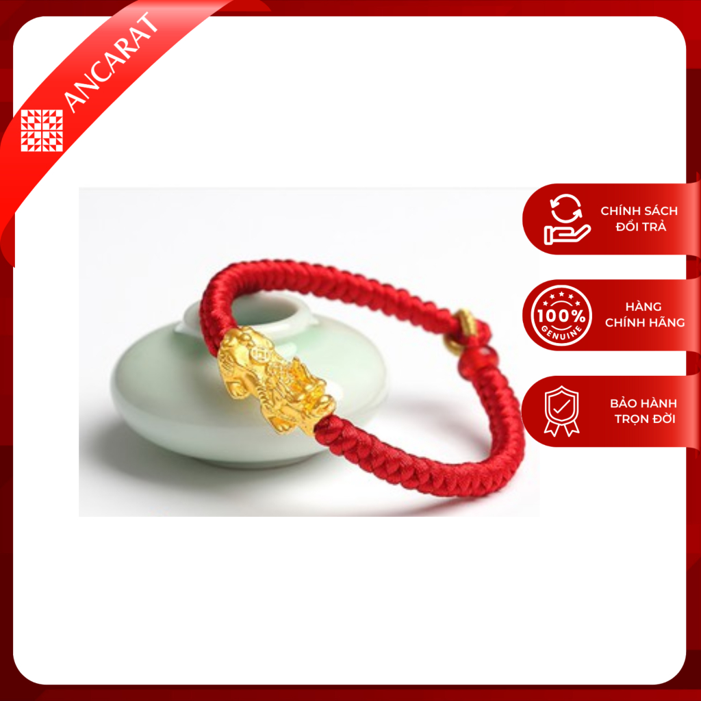 ANCARAT - Vòng tay Handmade Tỳ Hưu Tụ Lộc - Miễn phí tết vòng tay Handmade