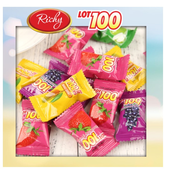 Kẹo LOT100 - Gói 150g Tổng Hợp🍇🍓🍊🍏🥭