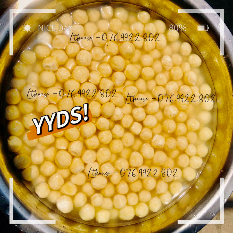 1K - 1 viên TRÂN CHÂU PHÔ MAI TOPPING TRÀ SỮA