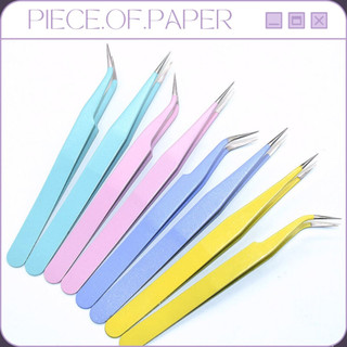 Nhíp gắp sticker màu Pastel, gắn đá, phụ kiện, charm cao cấp đầu nhọn