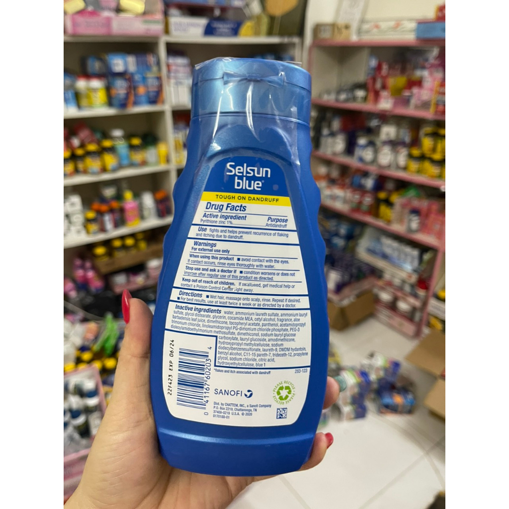Dầu gội Sạch Gàu Selsun Blue - Mỹ