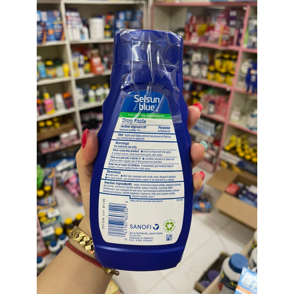 Dầu gội Sạch Gàu Selsun Blue - Mỹ