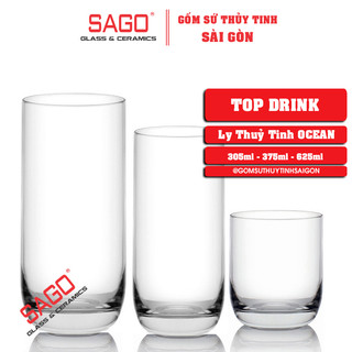 Ly Thủy Tinh Ocean Top Drink 625ml , Nhập Khẩu Thái Lan