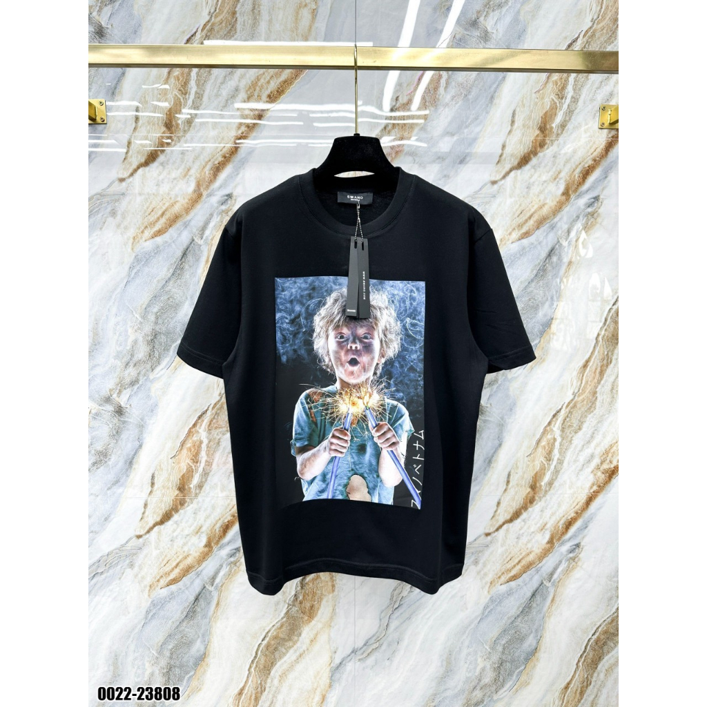 [BOX SMANO] Áo Phông Nam Nữ SMANO In Hình Trước Ngực Siêu Cutee In Chữ Sau Lưng