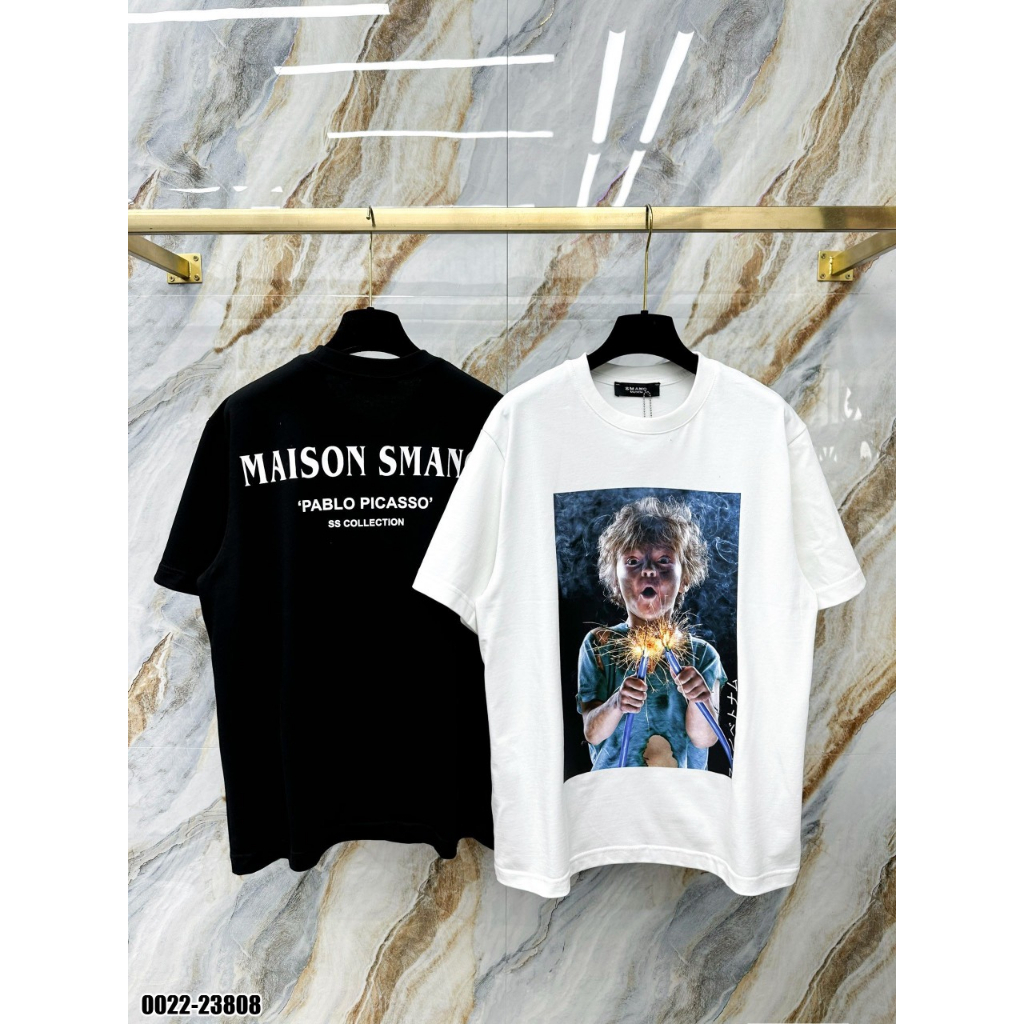 [BOX SMANO] Áo Phông Nam Nữ SMANO In Hình Trước Ngực Siêu Cutee In Chữ Sau Lưng