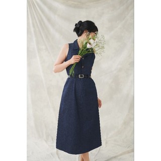 Đầm oneday denim kèm belt