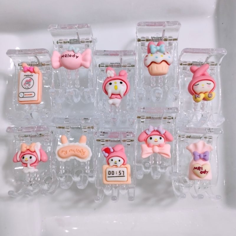 SANRIO Kuromi - Set 5-8 kẹp càng cua hình Sanrio đủ mẫu cho nữ 2023