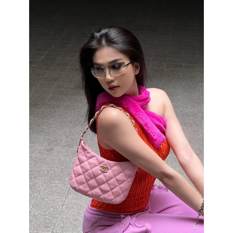 Chàn neo kẹo nách quai logo size 28cm hàng fullbox