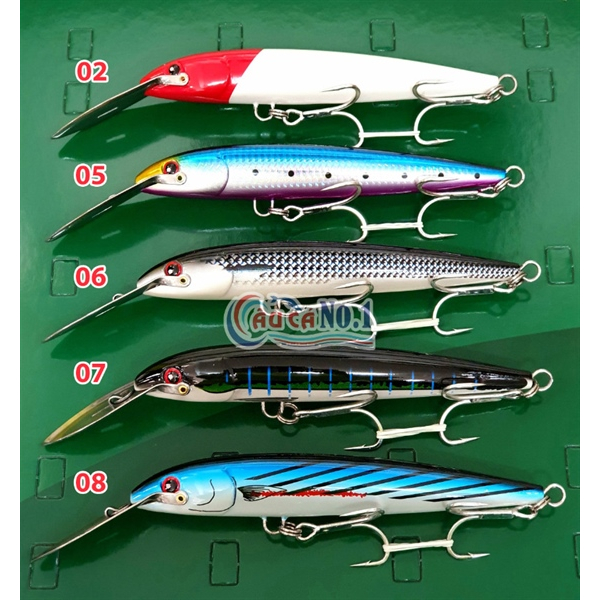 MỒI CÂU GIẢ TROLLING NOEBY NBL 9904 185MM/60G SINKING 5-6M