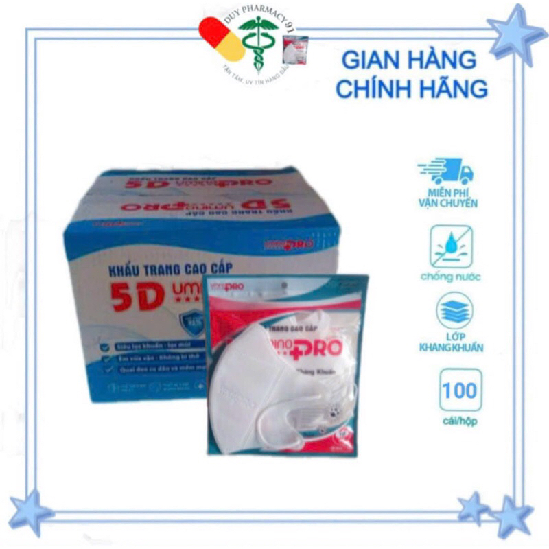 Khẩu trang 5D umino